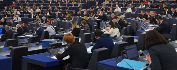 Пленарная сессия Европейского парламента Пленарная сессия Европейского парламента - Sputnik Moldova-România