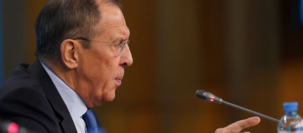 Глава МИД России Сергей Лавров во время пресс-конференции Глава МИД России Сергей Лавров во время пресс-конференции - Sputnik Moldova