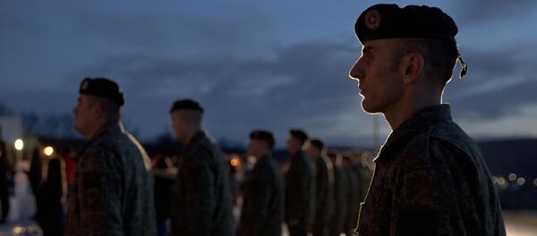 Żołnierze Sił Bezpieczeństwa Kosowa - Sputnik Moldova