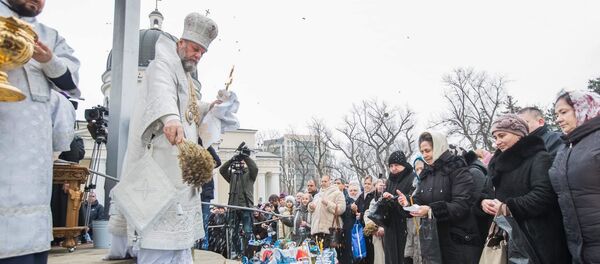 Mitropolitul Vladimir, la Liturghie de Bobotează - Sputnik Moldova