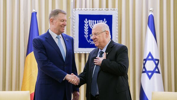 Întrevedere bilaterală cu Preşedintele Statului Israel, domnul Reuven Rivlin (Israel, Ierusalim) - Sputnik Moldova-România