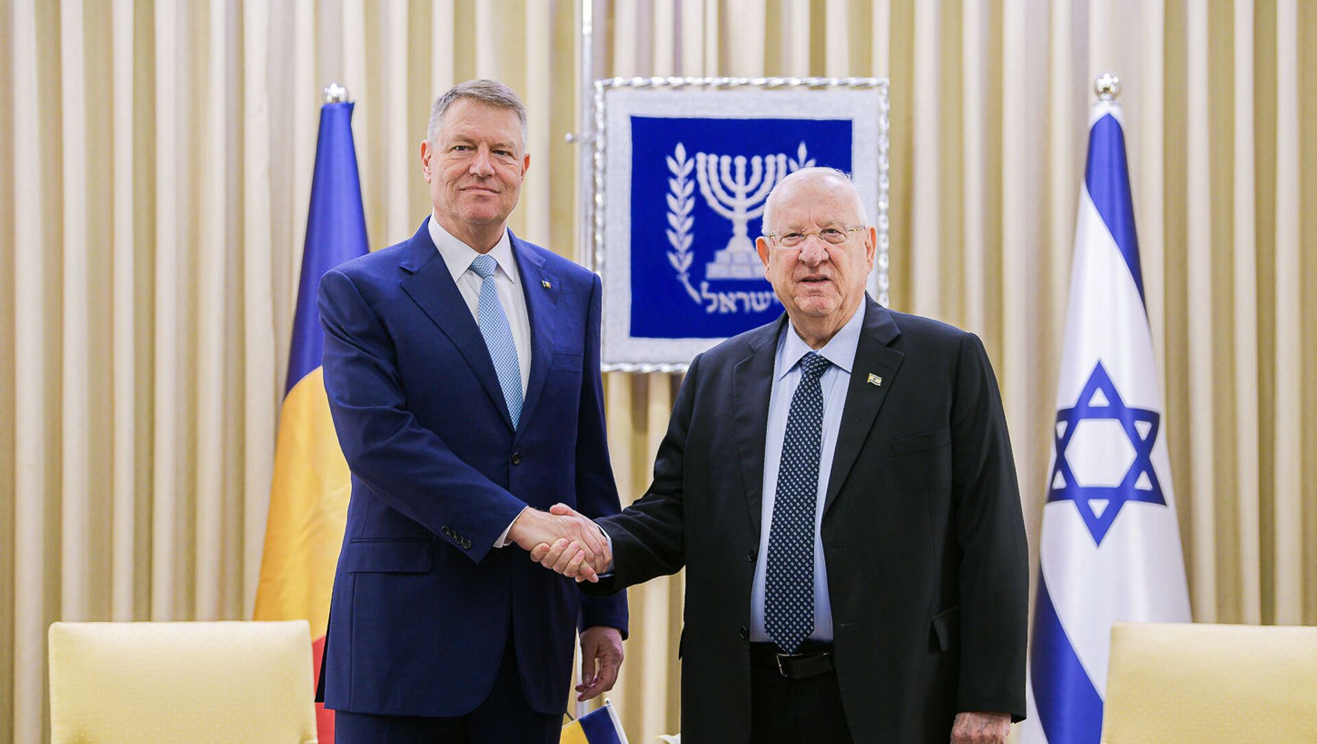 Întrevedere bilaterală cu Preşedintele Statului Israel, domnul Reuven Rivlin (Israel, Ierusalim) - Sputnik Moldova, 1920, 08.06.2021