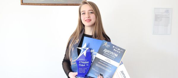 Представительница Молдовы – победитель национальной российской премии Студент года. - Sputnik Молдова