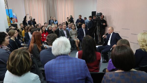 Рабочая поездка президента РФ В. Путина в Центральный федеральный округ - Sputnik Moldova