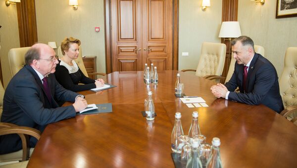 Prim-ministrul Chicu a avut o întâlnire cu dl. Oleg Vasnețov, Ambasadorul Federației Ruse - Sputnik Moldova