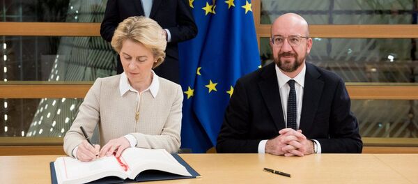 Ursula von der Leyen, Charles Michel - Sputnik Moldova-România