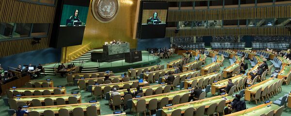 Заседание Генеральной Ассамблеи ООН в ознаменование отмены рабства и трансатлантической работорговли (21 ноября 2018). Нью-Йорк - Sputnik Молдова
