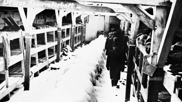 Чрезвычайная экспертная комиссия осматривает бараки - Sputnik Молдова