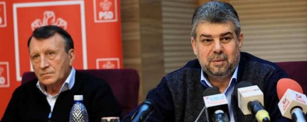 Marcel Ciolacu şi Paul Stănescu - Sputnik Moldova-România