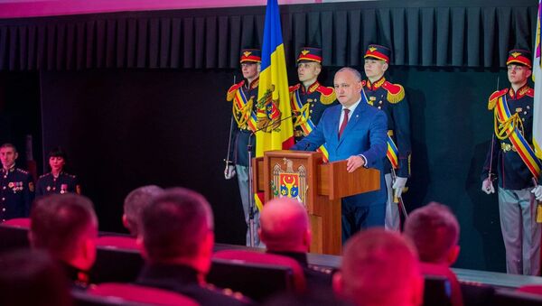 Igor Dodon la aniversarea SPPS - Sputnik Moldova