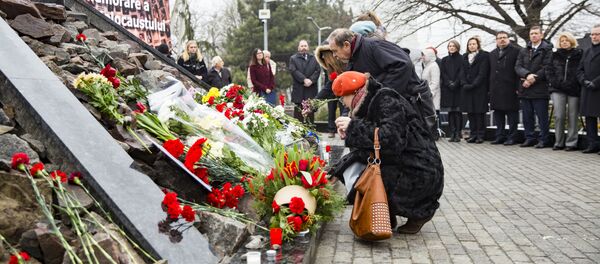 Митинг-реквием в память о жертвах Холокоста. Митинг-реквием в память о жертвах Холокоста. - Sputnik Молдова