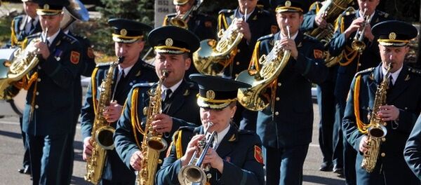 Militari moldoveni, orchestră militară - Sputnik Moldova