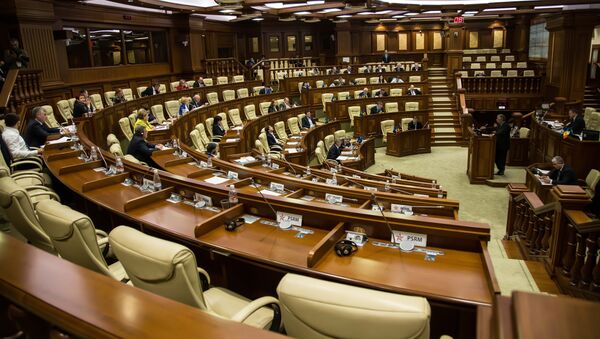 Зал пленарных заседаний парламента Молдовы - Sputnik Молдова