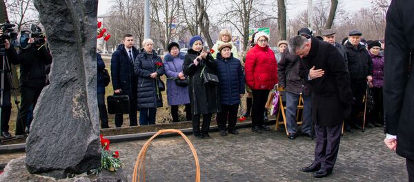 День памяти жертв Холокоста в Тирасполе День памяти жертв Холокоста в Тирасполе - Sputnik Молдова