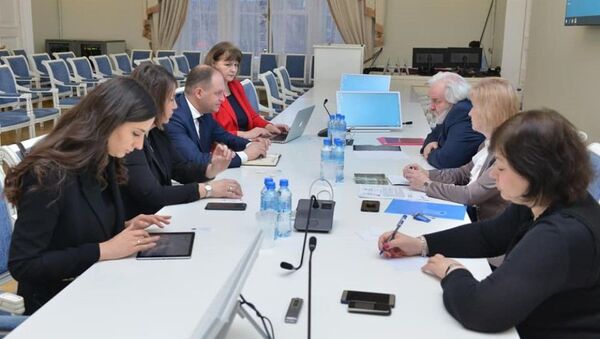 Примар Кишинева Ион Чебан посетил Центр Генерального плана Санкт-Петербурга - Sputnik Молдова