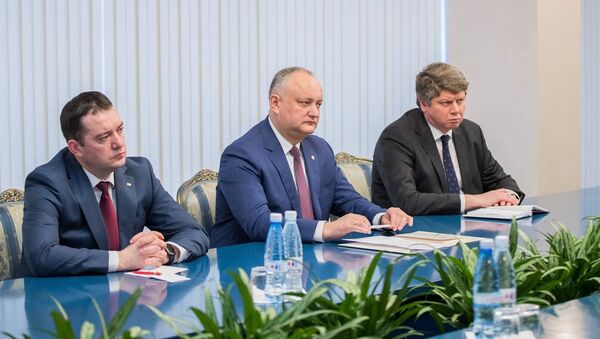Igor Dodon s-a întâlnit cu delegația Departamentului de Stat al SUA - Sputnik Moldova