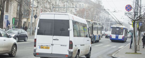 Общественный транспорт - Sputnik Moldova