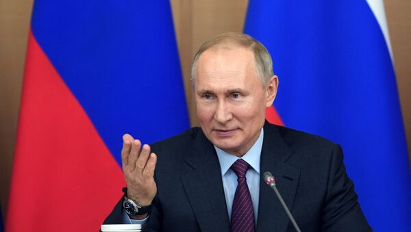 Президент РФ В. Путин провел заседание Совета по развитию местного самоуправления - Sputnik Молдова