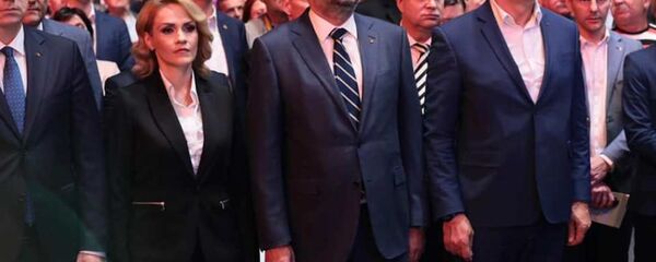 Eugen Teodorovici, Marcel Ciolacu, Gabriela Firea - PSD Eugen Teodorovici, Marcel Ciolacu, Gabriela Firea - PSD - Sputnik Moldova-România