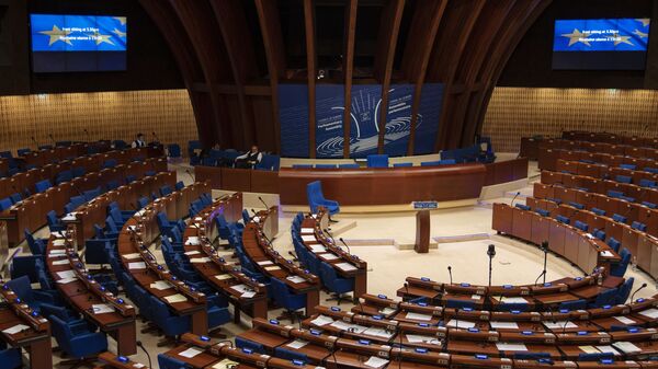 Зал заседания Парламентской ассамблеи Совета Европы  - Sputnik Moldova-România