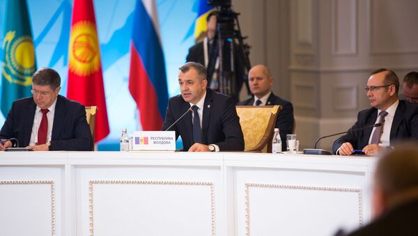 Ion Chicu, la ședința extinsă a Consiliului Interguvernamental al Uniunii Economice Eurasiatice (UEE), Almatî, Kazahstan - Sputnik Moldova