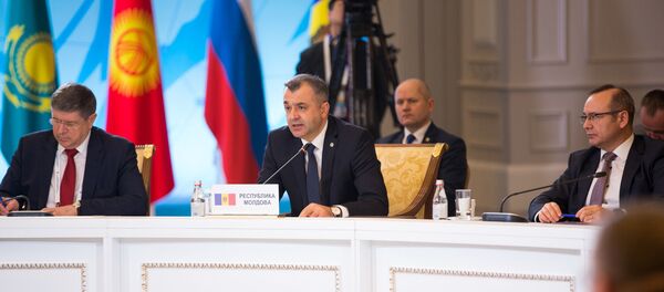 Ion Chicu, la ședința extinsă a Consiliului Interguvernamental al Uniunii Economice Eurasiatice (UEE), Almatî, Kazahstan - Sputnik Moldova