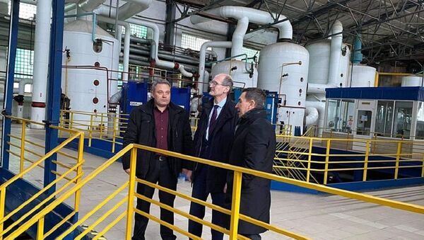 Ministrul Agriculturii, în vizită la fabrica de zahăr din Drochia - Sputnik Moldova