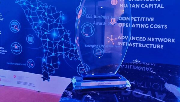 Chișinăul a fost premiat pentru dezvoltarea sectorului IT - Sputnik Молдова