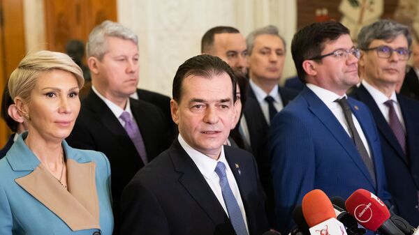 Declarații susținute de premierul Ludovic Orban după votarea moțiunii de cenzură - Sputnik Moldova-România