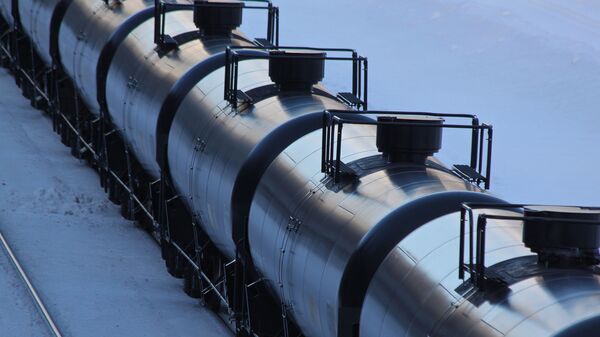 eșalon feroviar din rezervoare cu combustibil  - Sputnik Moldova-România