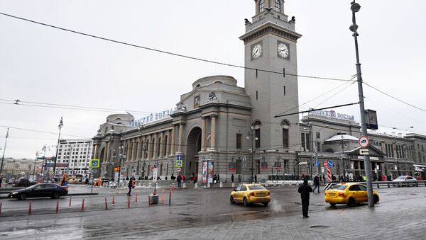 Здание Киевского вокзала в Москве - Sputnik Молдова