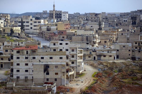 Город Мааррат-эн-Нууман в Сирии, освобожденный от боевиков террористической группировки ИГ  - Sputnik Moldova-România