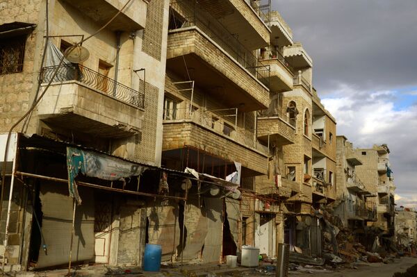 Город Мааррат-эн-Нууман в Сирии, освобожденный от боевиков террористической группировки ИГ - Sputnik Moldova-România