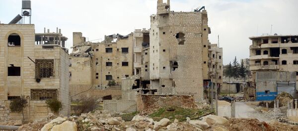 Освобожденный от боевиков сирийский г. Мааррат-эн-Нууман - Sputnik Moldova