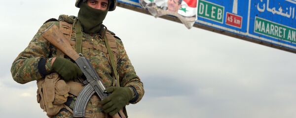 Освобожденный от боевиков сирийский г. Мааррат-эн-Нууман - Sputnik Молдова