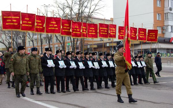 В Приднестровье почтили память воинов-афганцев - Sputnik Молдова