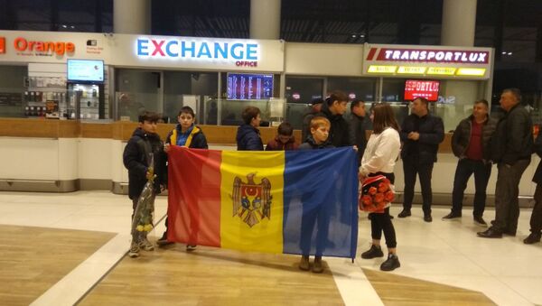 Возвращение в Молдову Анастасии Никиты, золотой призер Чемпионата Европы 2020 по женской борьбе - Sputnik Молдова