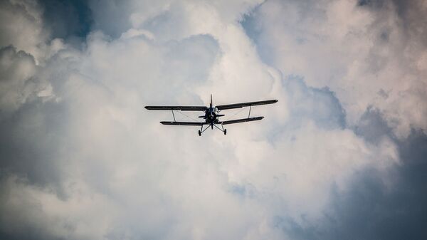 Самолет в небе, архивное фото - Sputnik Moldova