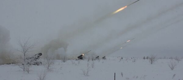 Кадры испытаний модернизированных систем “Град” в Кемеровской области Кадры испытаний модернизированных систем “Град” в Кемеровской области - Sputnik Молдова