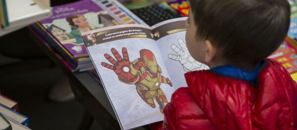 Международная книжная ярмарка для детей Международная книжная ярмарка для детей - Sputnik Moldova-România