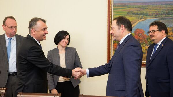 Premierul Ion Chicu s-a întâlnit cu Luc Devigne - Sputnik Moldova