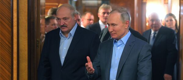 Встреча президента РФ В. Путина с президентом Белоруссии А. Лукашенко  - Sputnik Moldova
