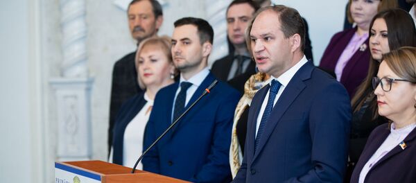 Primarul Chișinăului, Ion Ceban, prezintă raportul de 100 de zile de administrare a orașului - Sputnik Молдова