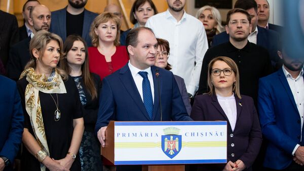 Primarul Chișinăului, Ion Ceban, prezintă raportul de 100 de zile de administrare a orașului - Sputnik Moldova