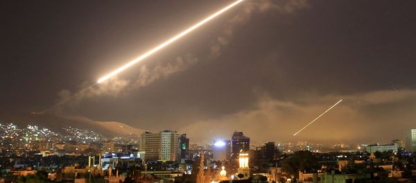 Ракетный удар США по Дамаску, Сирия - Sputnik Moldova