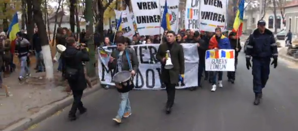 Марш унионистов Марш унионистов - Sputnik Молдова