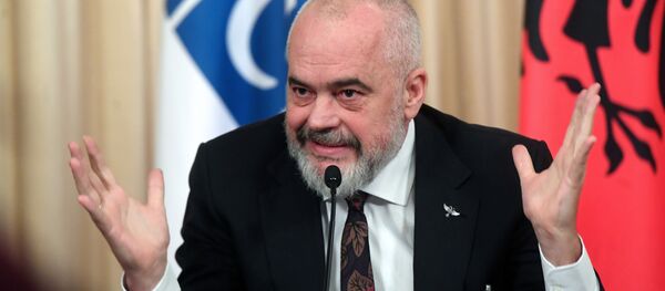 Встреча главы МИД РФ С. Лаврова с премьер-министром Албании Э. Рамой - Sputnik Moldova