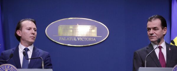 Guvernul României, Ludovic Orban și Florin Cîțu - Sputnik Moldova-România