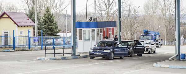 Румыния контрольно пропускной пункт - Sputnik Moldova
