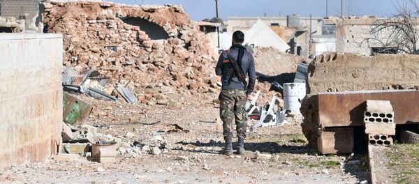 Ситуация в населенном пункте ад-Дейр аш-Шаркий в Сирии - Sputnik Moldova-România